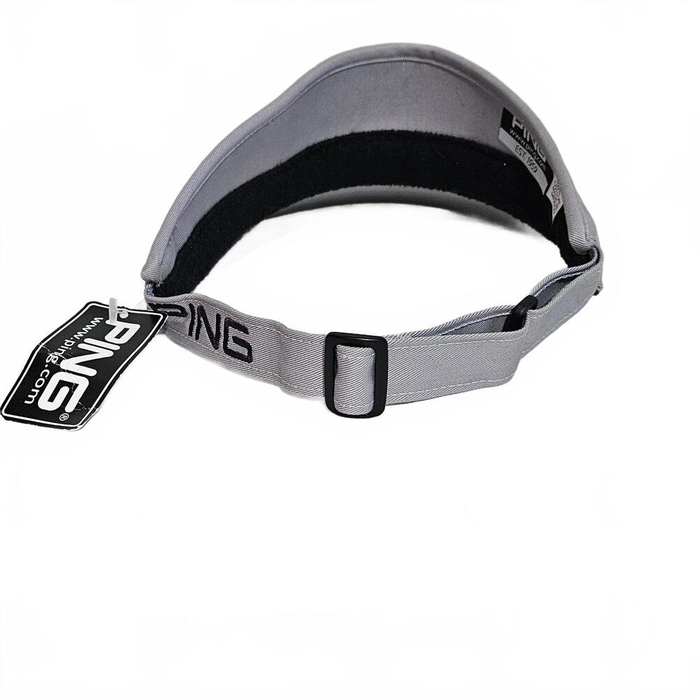 PING Gray Golf Visor with Adjustable Strap New wi… - image 3
